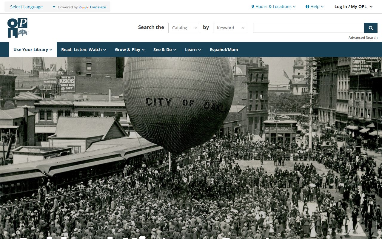 Alameda County city directory Oakland History Center research services