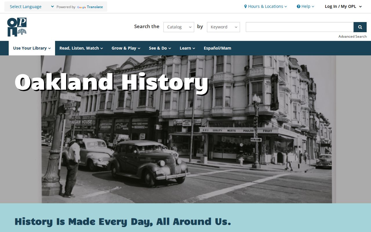 Alameda County city directory digitized Oakland history collection