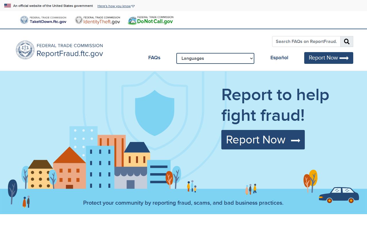 Alameda County neighbors federal fraud reporting portal