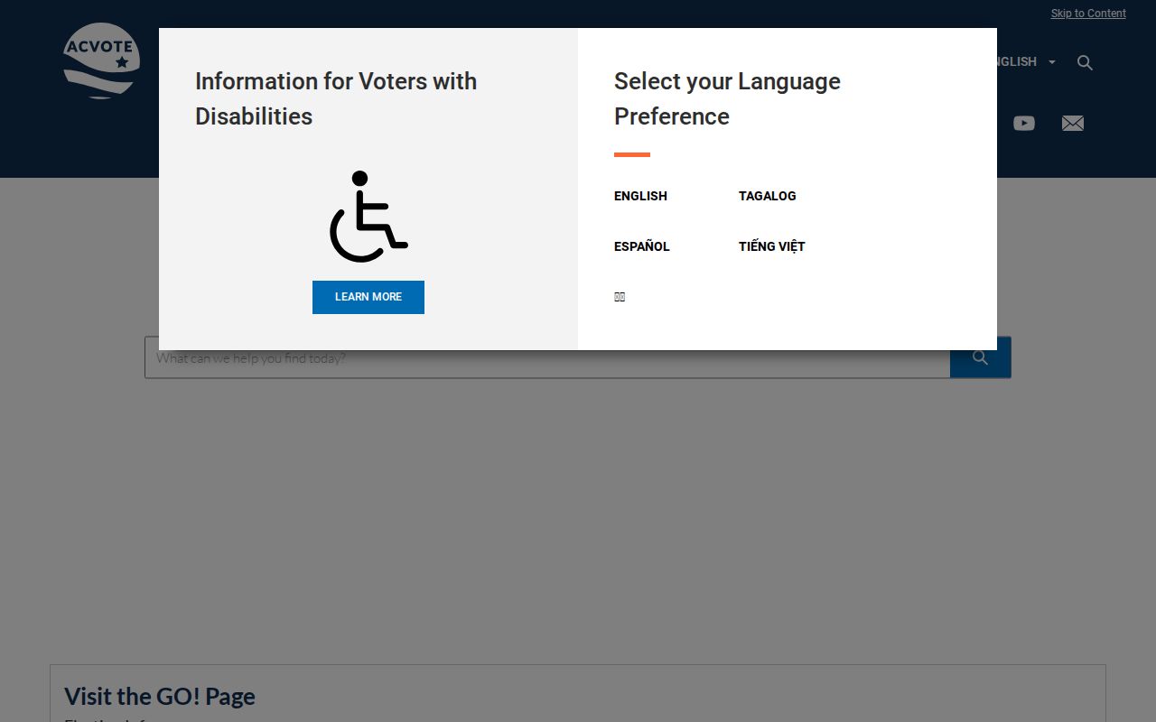 Alameda County ZIP code directory Registrar maps and election data
